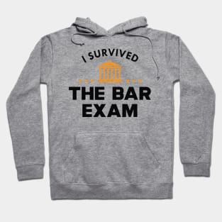 Bar exam survivor - I survived the bar exam Hoodie